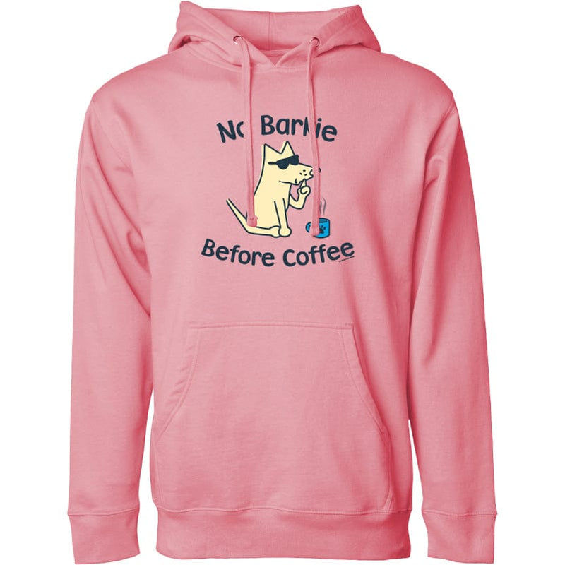 No Barkie Before Coffee - Pullover Sweatshirt Hoodie
