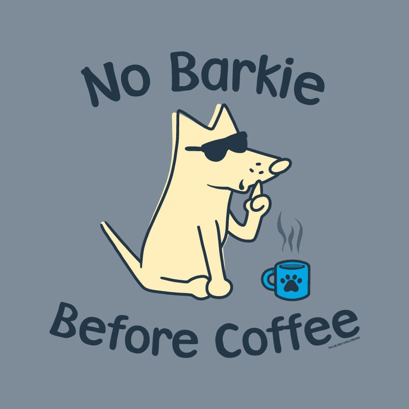 No Barkie Before Coffee - Classic Long-Sleeve T-Shirt