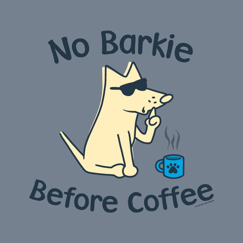 No Barkie Before Coffee - Pajama Set