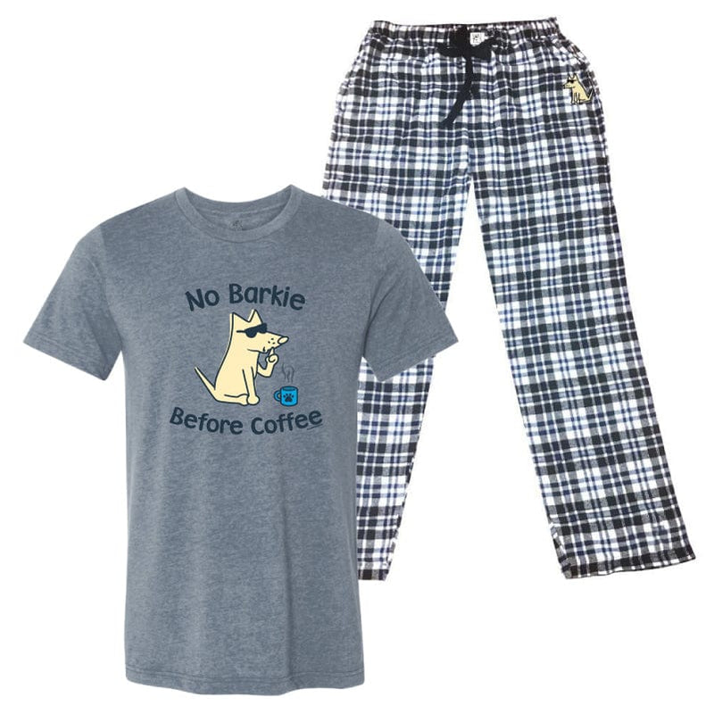 No Barkie Before Coffee - Pajama Set