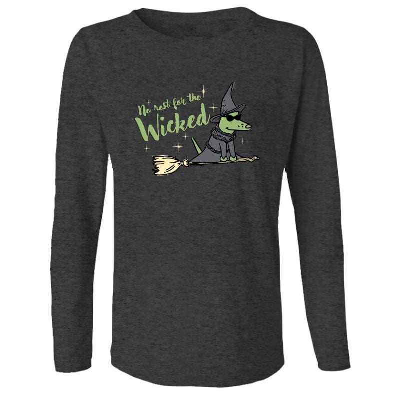No Rest For The Wicked - Ladies Long-Sleeve T-Shirt