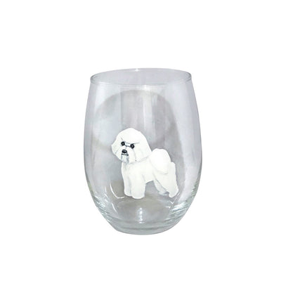 Non-Sporting Group - Hand-Painted Stemless Wine Glass