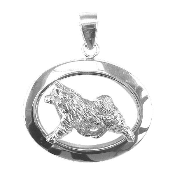 Norwegian Elkhound Oval Jewelry