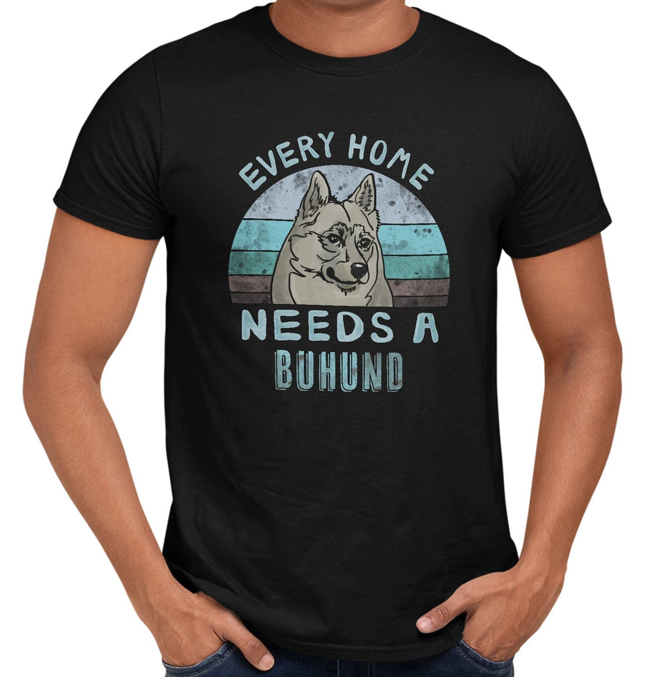 Every Home Needs a Norwegian Buhund - Adult Unisex T-Shirt