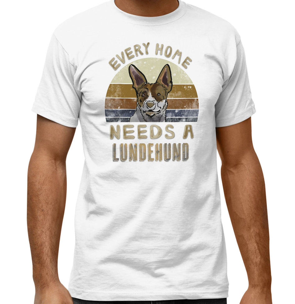 Every Home Needs a Norwegian Lundehund - Adult Unisex T-Shirt
