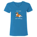Not Fast, Just FURious - Ladies T-Shirt V-Neck