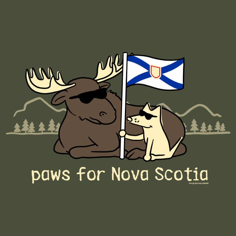 Paws for Nova Scotia - Sweatshirt Pullover Hoodie