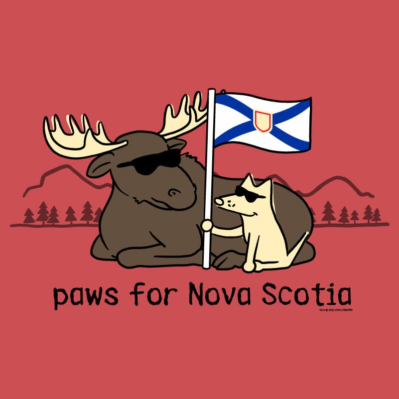 Paws for Nova Scotia - Lightweight Tee