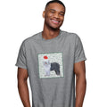 Old English Sheepdog Happy Howlidays Text - Adult Unisex T-Shirt