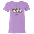 Oh Sit - Ladies T-Shirt V-Neck