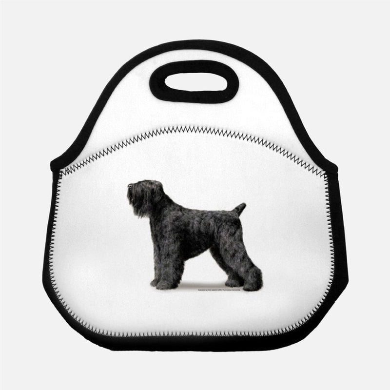 Black Russian Terrier Lunch Tote