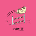 Over It - Ladies T-Shirt V-Neck