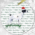 Pointer "Happy Howlidays" Ornament