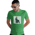 Poodle (Black) Happy Howlidays Text - Adult Unisex T-Shirt