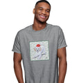 Poodle Puppy Happy Howlidays Text - Adult Unisex T-Shirt