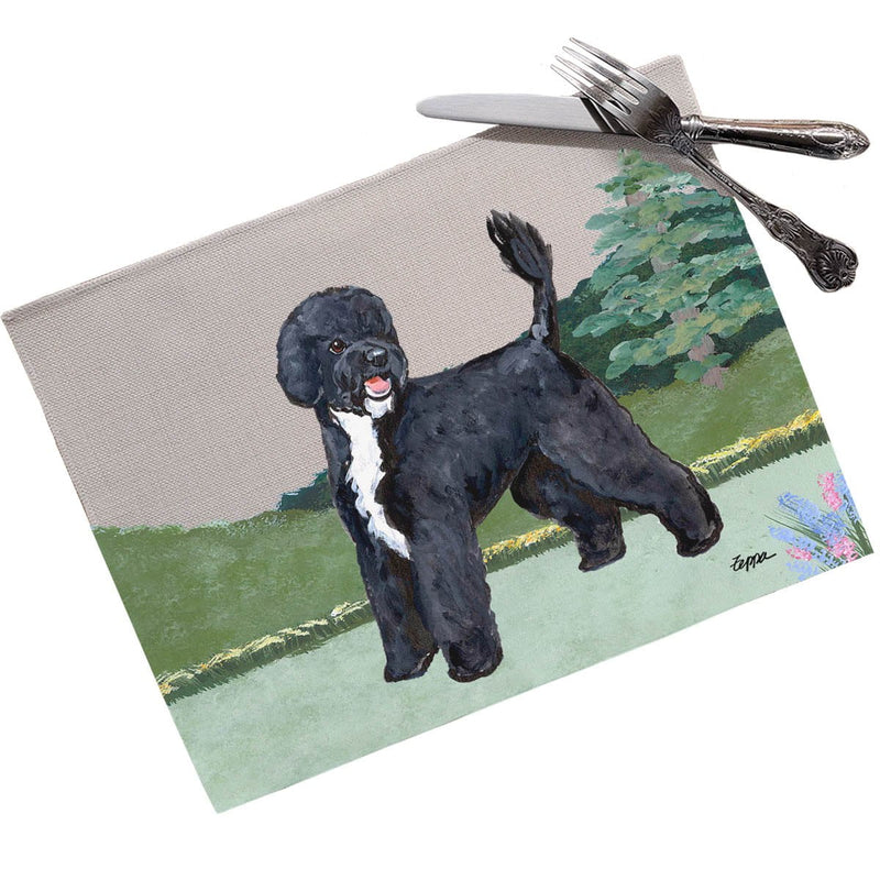 Portuguese Water Dog Placemats