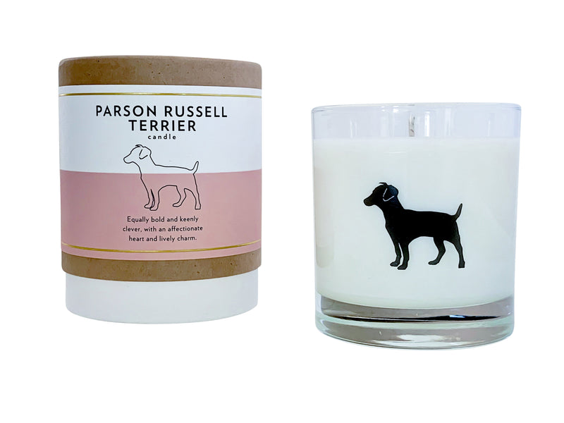 Parson Russell Terrier Candle