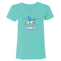 Paws - Ladies T-Shirt V-Neck