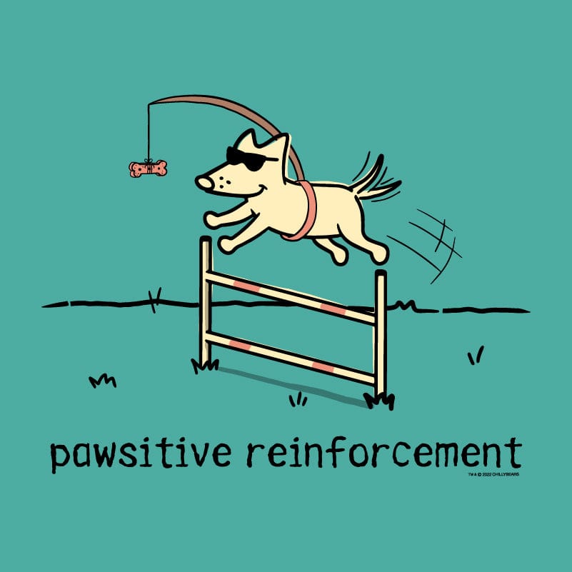 Pawsitive Reinforcement - Ladies T-Shirt V-Neck