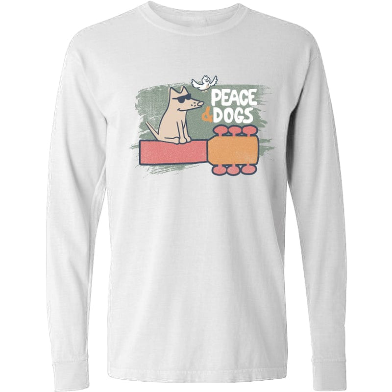 Peace And Dogs - Classic Long-Sleeve T-Shirt