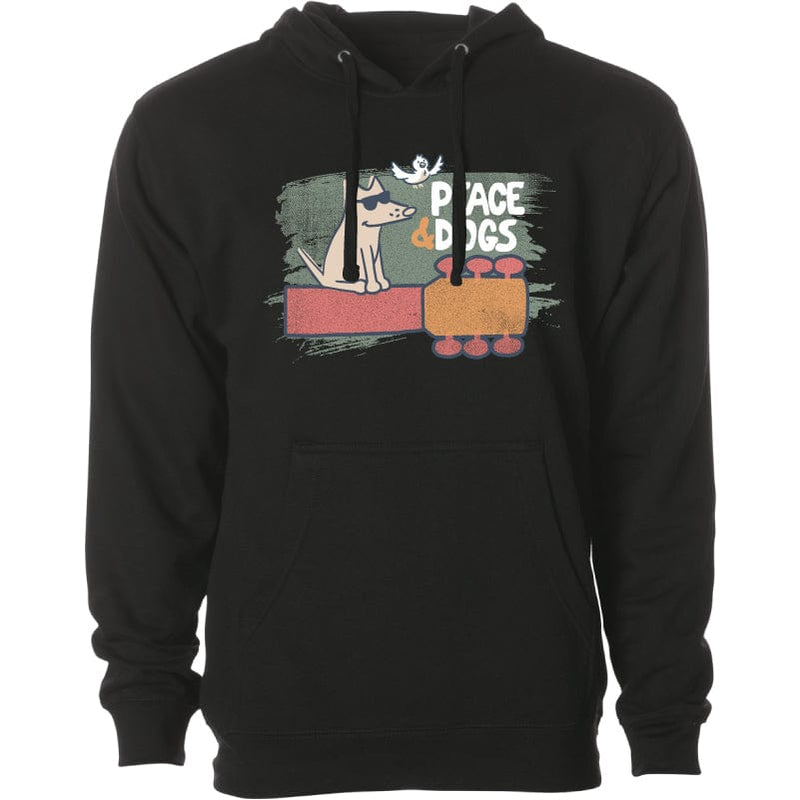 Peace And Dogs - Sweatshirt Pullover Hoodie