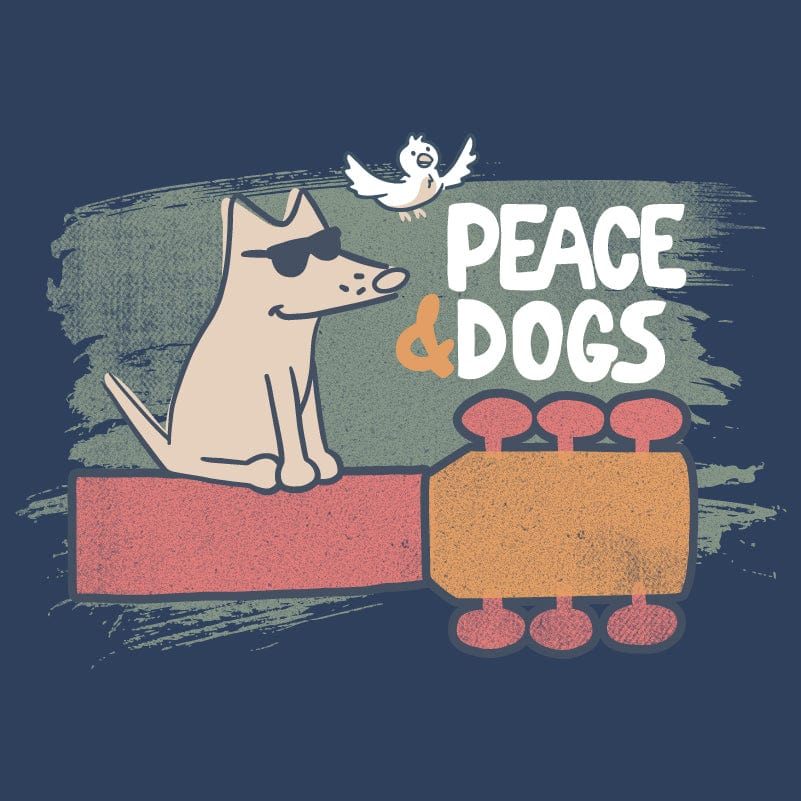 Peace And Dogs - Classic Tee