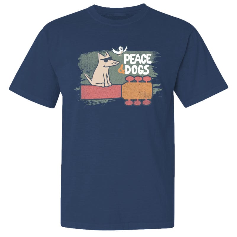 Peace And Dogs - Classic Tee