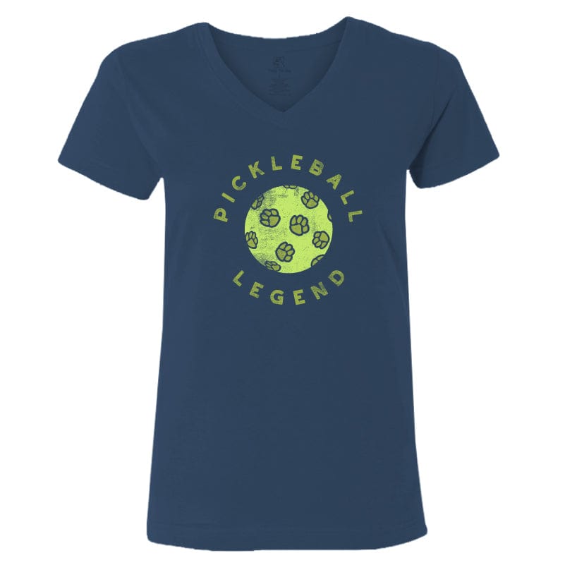 Pickleball Legend - Ladies T-Shirt V-Neck