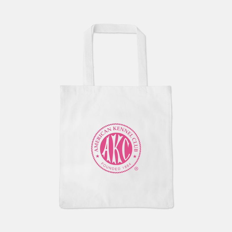 AKC Breast Cancer Awareness Logo Tote Bag