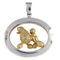 Poodle Sterling & 14k Gold Jewelry