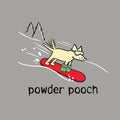 Powder Pooch - Crewneck Sweatshirt