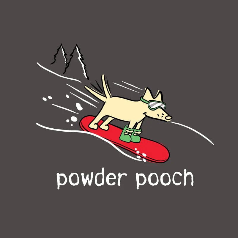 Powder Pooch - Ladies Plus V-Neck Tee