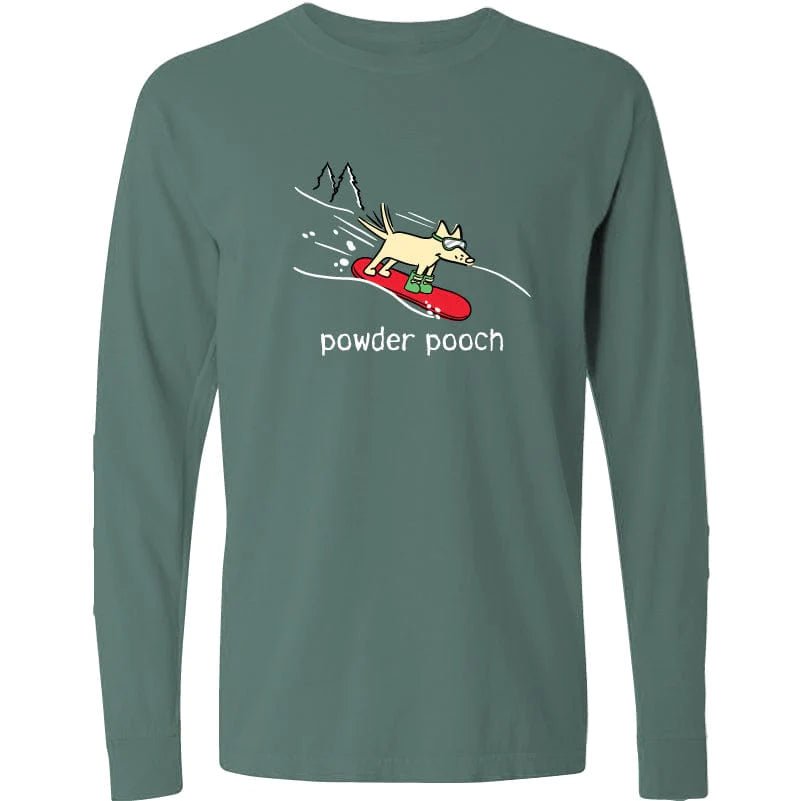 Powder Pooch - Classic Long-Sleeve T-Shirt