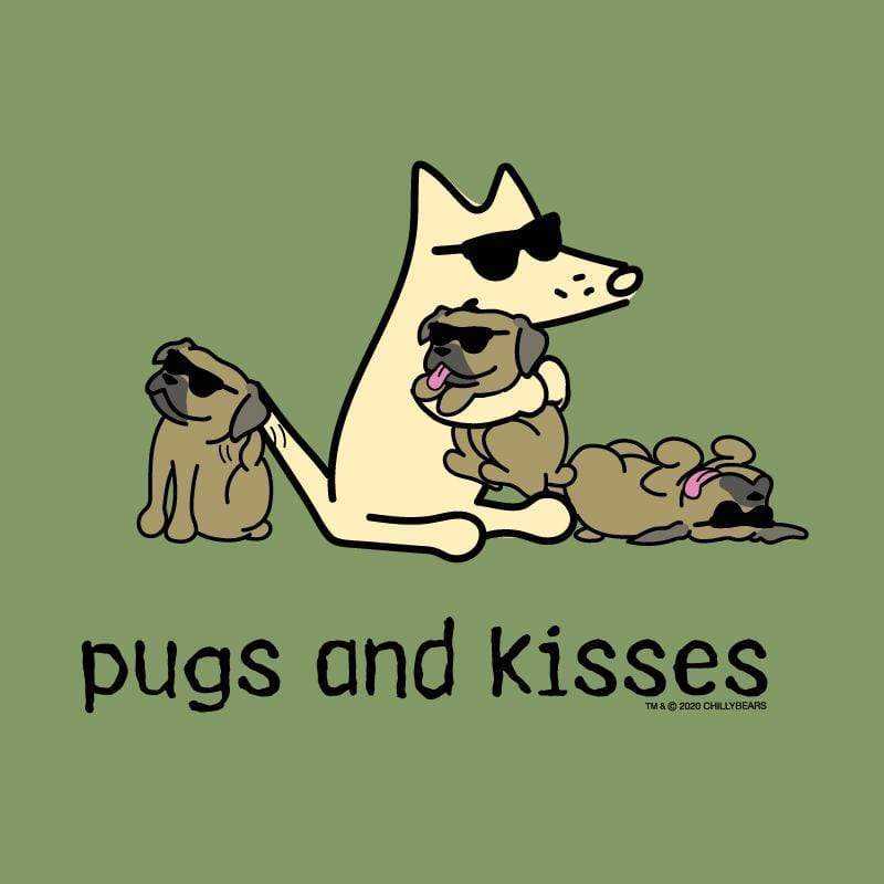 Pugs And Kisses - Lightweight Tee
