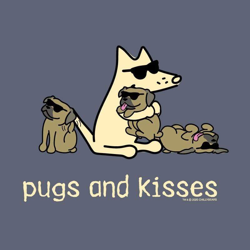 Pugs And Kisses  - Classic Long-Sleeve T-Shirt