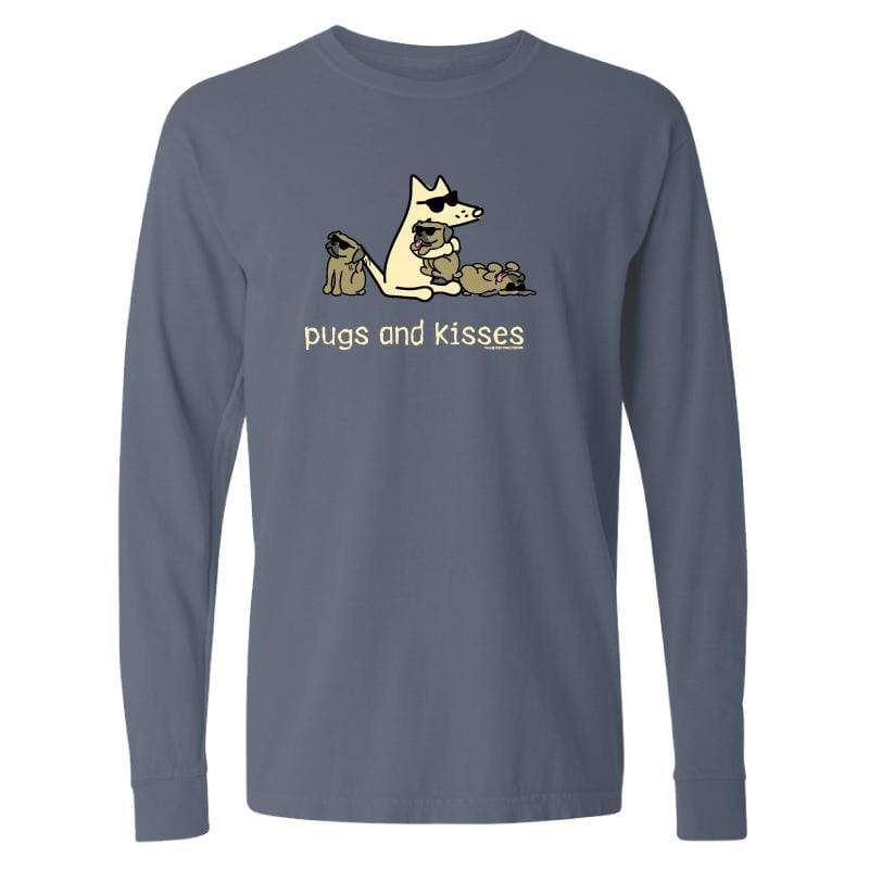 Pugs And Kisses  - Classic Long-Sleeve T-Shirt