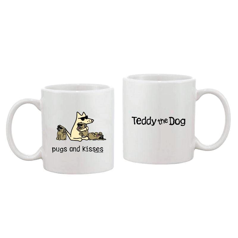 Pugs And Kisses - Coffee Mug