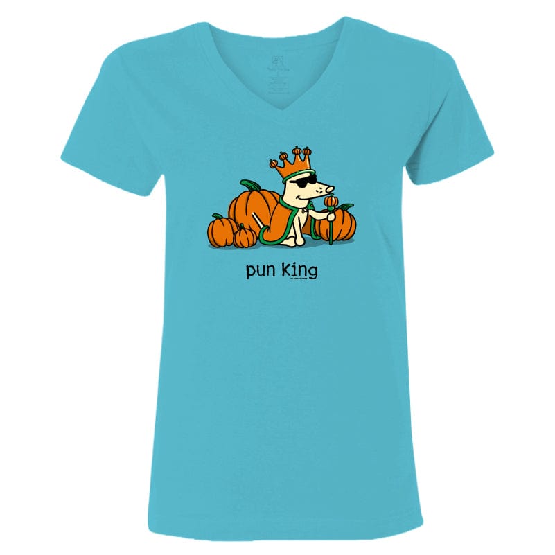 Pun King - Ladies T-Shirt V-Neck