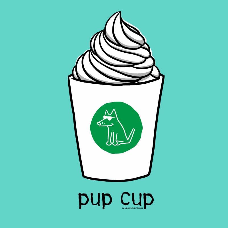Pup Cup - Ladies T-Shirt V-Neck