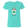 Pup Cup - Ladies T-Shirt V-Neck