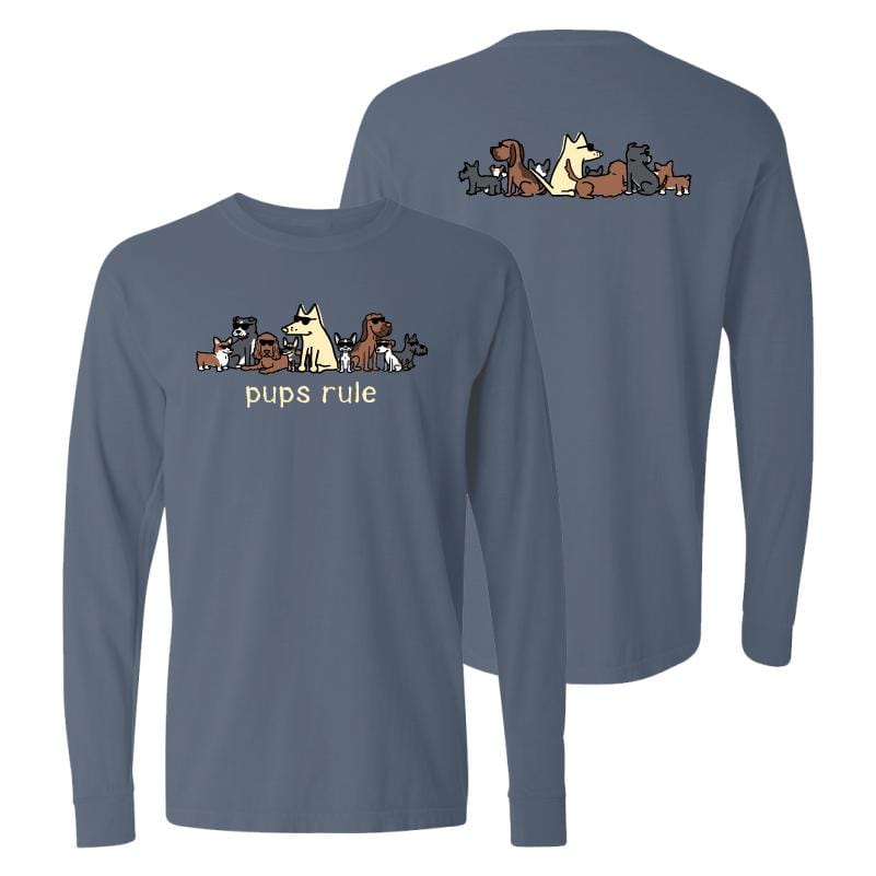 Pups Rule - Classic Long-Sleeve T-Shirt