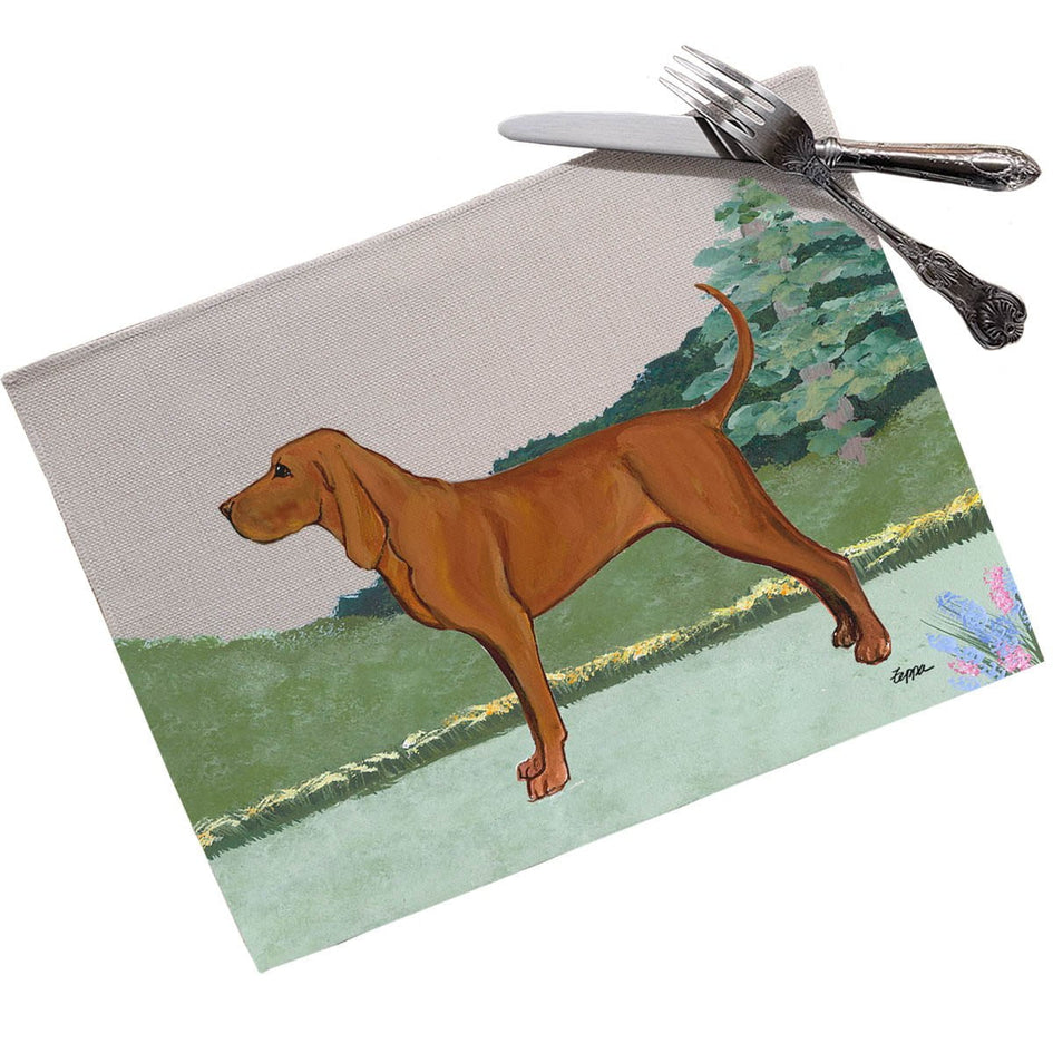 Redbone Coonhound Placemats