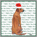 Rhodesian Ridgeback Happy Howlidays Text - Adult Unisex Crewneck Sweatshirt