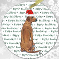 Rhodesian Ridgeback "Happy Howlidays" Ornament
