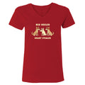 Red Heeler Heart Stealer - Ladies T-Shirt V-Neck