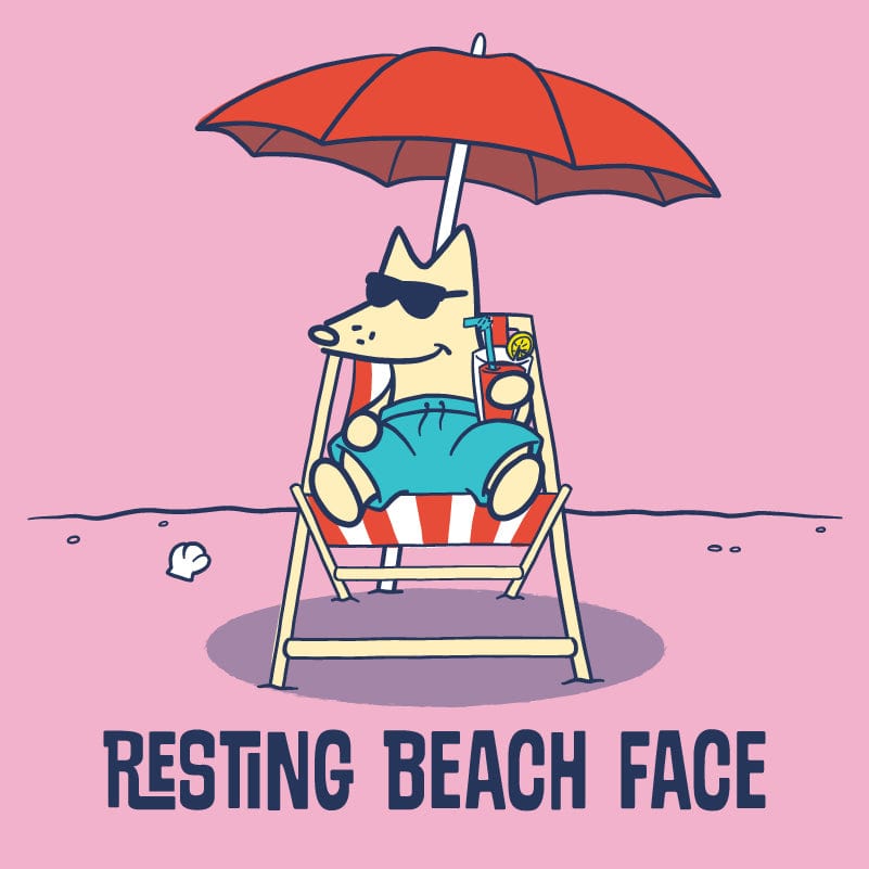 Resting Beach Face - Classic Tee