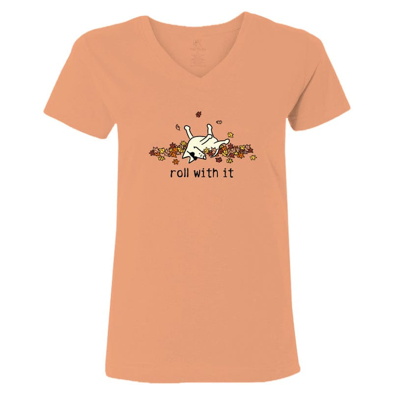 Roll With It - Ladies T-Shirt V-Neck