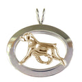 Rottweiler Sterling & 14k Gold Jewelry