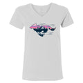 Run Like The Wind - Ladies T-Shirt V-Neck