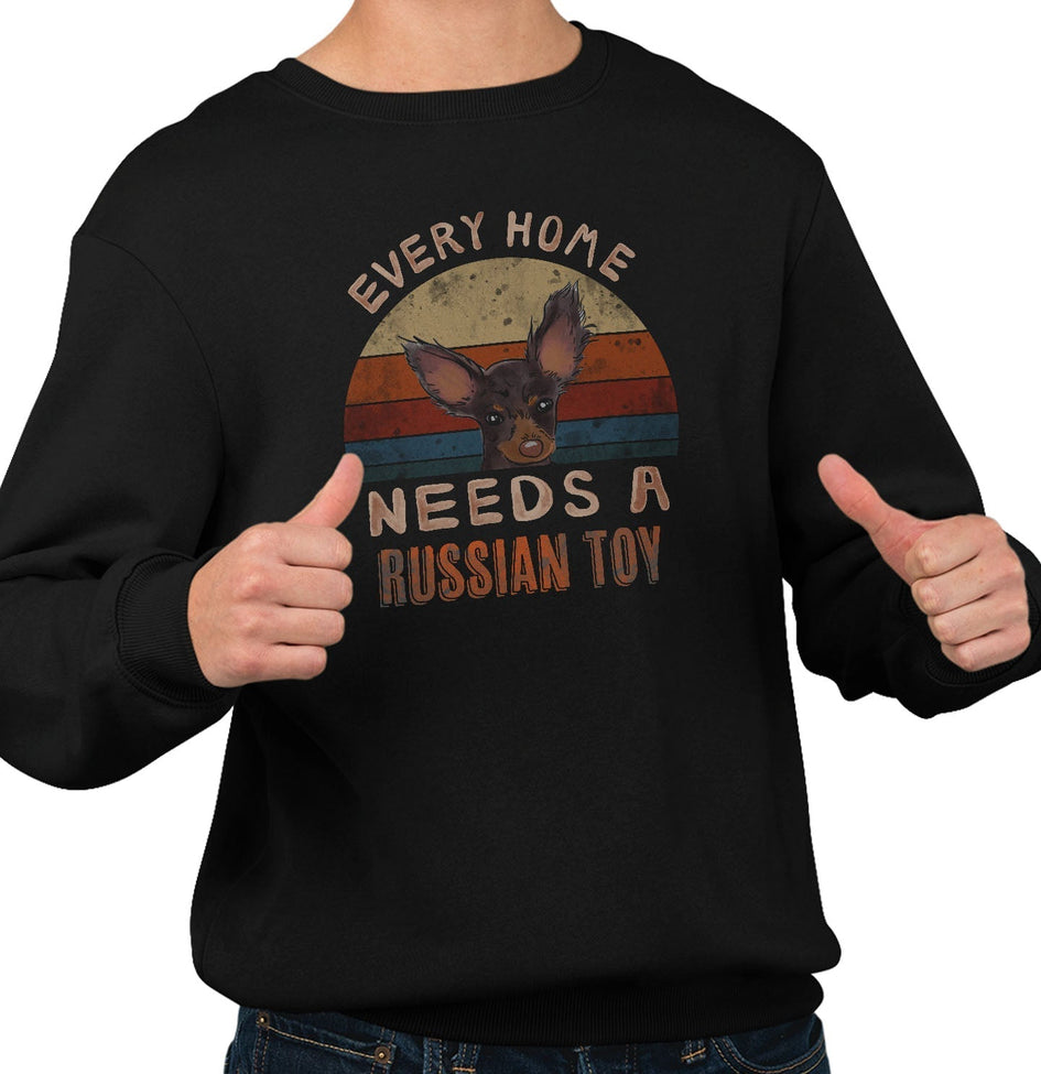 Every Home Needs a Russian Toy - Adult Unisex Crewneck Sweatshirt